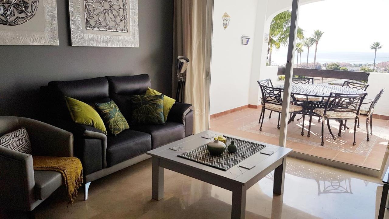 Апартаменти Modern Duquesa 2 Bed Outstanding View Of Sea Golf Манільва Екстер'єр фото